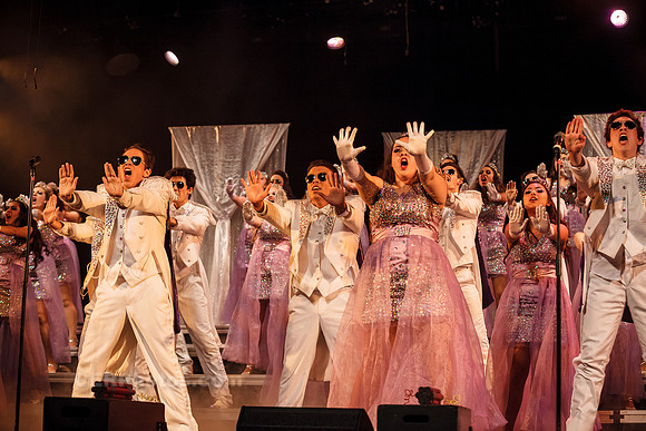 IN SYNC From The Burbank High School VMA at Burroughs Showcase 2014 Show Choir Competition in Burbank, CA, on 4-12-2014