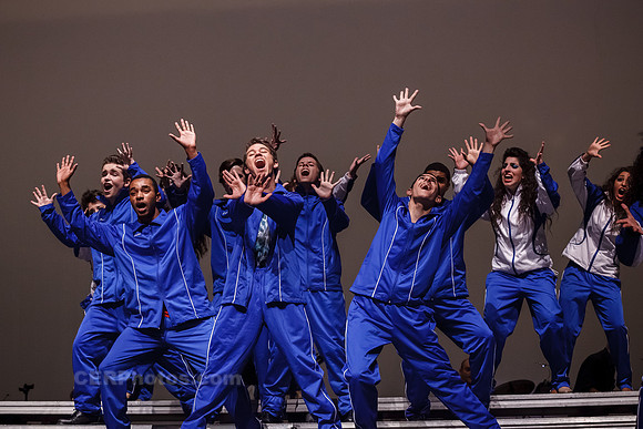 IN SYNC Perfoming at The Arcadia Pow Wow 2014 Show Choir Competition in Arcadia, CA, on 2-15-2014