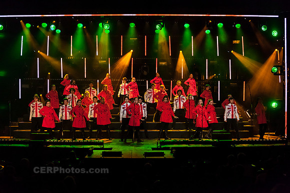 OUT OF THE BLUE Mixed Choir Performing at the Burbank High School Vocal Music Association VMA Pop Show 2013 May 16-18 California