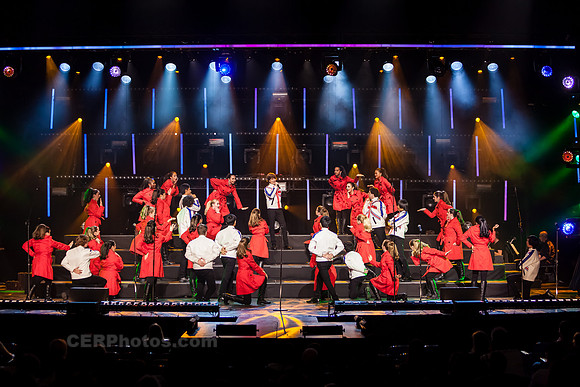 OUT OF THE BLUE Mixed Choir Performing at the Burbank High School Vocal Music Association VMA Pop Show 2013 May 16-18 California