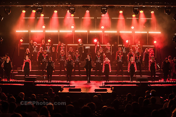 OUT OF THE BLUE Mixed Choir Performing at the Burbank High School Vocal Music Association VMA Pop Show 2013 May 16-18 California
