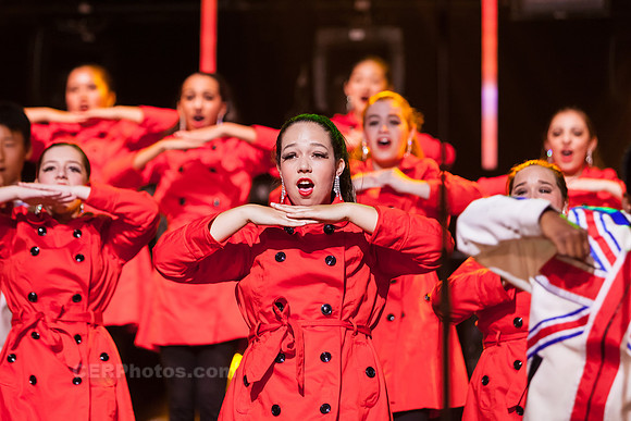 OUT OF THE BLUE Mixed Choir Performing at the Burbank High School Vocal Music Association VMA Pop Show 2013 May 16-18 California