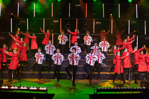OUT OF THE BLUE Mixed Choir Performing at the Burbank High School Vocal Music Association VMA Pop Show 2013 May 16-18 California