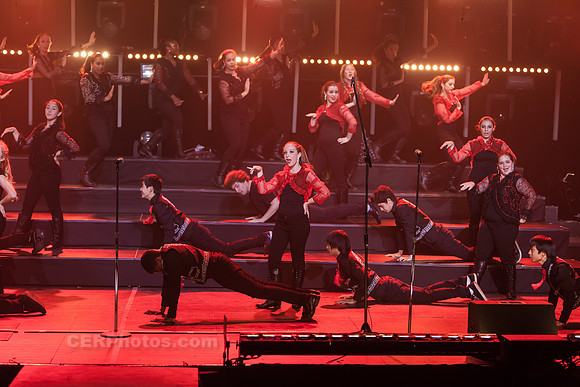 OUT OF THE BLUE Mixed Choir Performing at the Burbank High School Vocal Music Association VMA Pop Show 2013 May 16-18 California