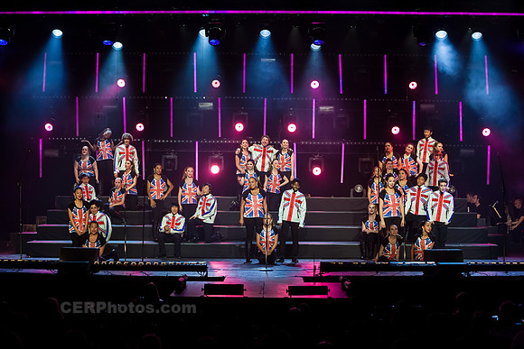 OUT OF THE BLUE Mixed Choir Performing at the Burbank High School Vocal Music Association VMA Pop Show 2013 May 16-18 California