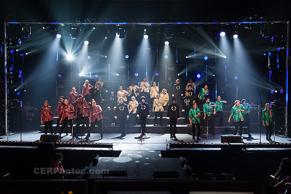 OUT OF THE BLUE Mixed Choir Performing at the Burbank High School Vocal Music Association VMA Pop Show 2013 May 16-18 California