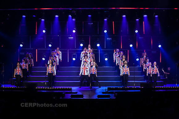 OUT OF THE BLUE Mixed Choir Performing at the Burbank High School Vocal Music Association VMA Pop Show 2013 May 16-18 California