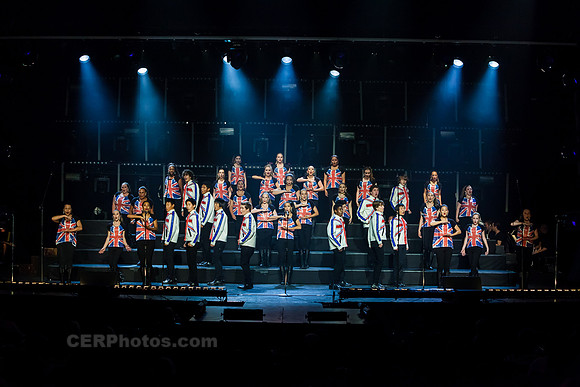 OUT OF THE BLUE Mixed Choir Performing at the Burbank High School Vocal Music Association VMA Pop Show 2013 May 16-18 California
