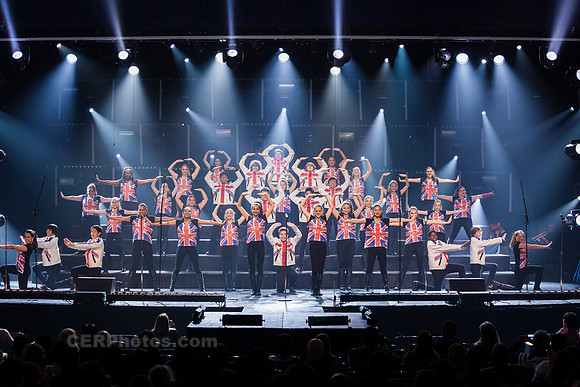 OUT OF THE BLUE Mixed Choir Performing at the Burbank High School Vocal Music Association VMA Pop Show 2013 May 16-18 California