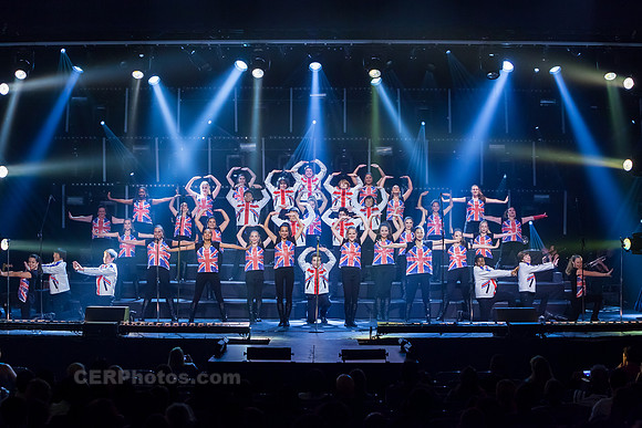 OUT OF THE BLUE Mixed Choir Performing at the Burbank High School Vocal Music Association VMA Pop Show 2013 May 16-18 California