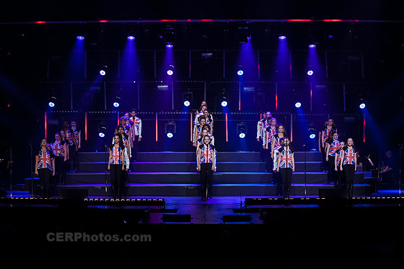 OUT OF THE BLUE Mixed Choir Performing at the Burbank High School Vocal Music Association VMA Pop Show 2013 May 16-18 California