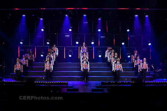 OUT OF THE BLUE Mixed Choir Performing at the Burbank High School Vocal Music Association VMA Pop Show 2013 May 16-18 California