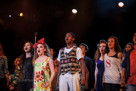 IN SYNC From The Burbank High School VMA at Burroughs Showcase 2014 Show Choir Competition in Burbank, CA, on 4-12-2014
