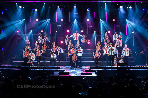 OUT OF THE BLUE Mixed Choir Performing at the Burbank High School Vocal Music Association VMA Pop Show 2013 May 16-18 California