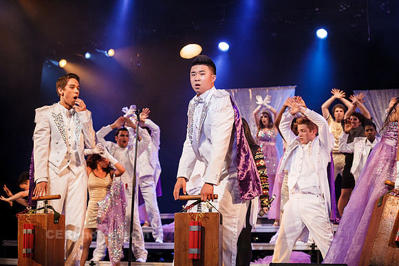 IN SYNC From The Burbank High School VMA at Burroughs Showcase 2014 Show Choir Competition in Burbank, CA, on 4-12-2014
